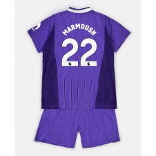 Tottenham Hotspur Omar Marmoush #22 Tredjeställ Barn 2026-27 Korta ärmar (+ Korta byxor)